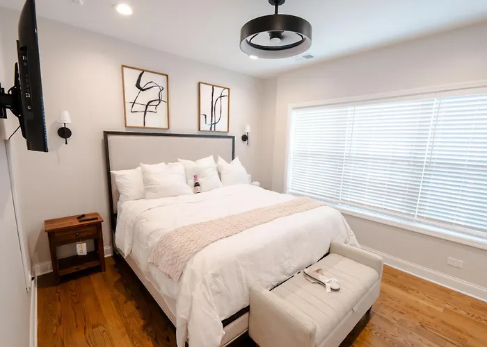 Luxury Stylish 3br Minutes From Downtown Apartamento Chicago
